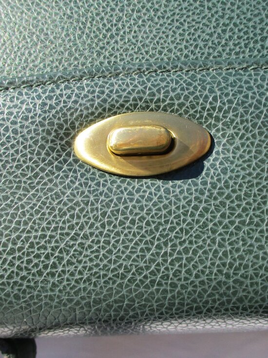 Coach 4413 Madison Gracie purse handbag crossbody forest green - Picture 7 of 16